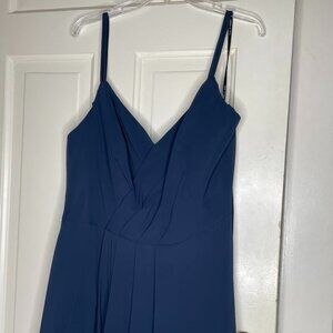 Unworn navy bridesmaid/formal dress by Sorella Vita, size 24